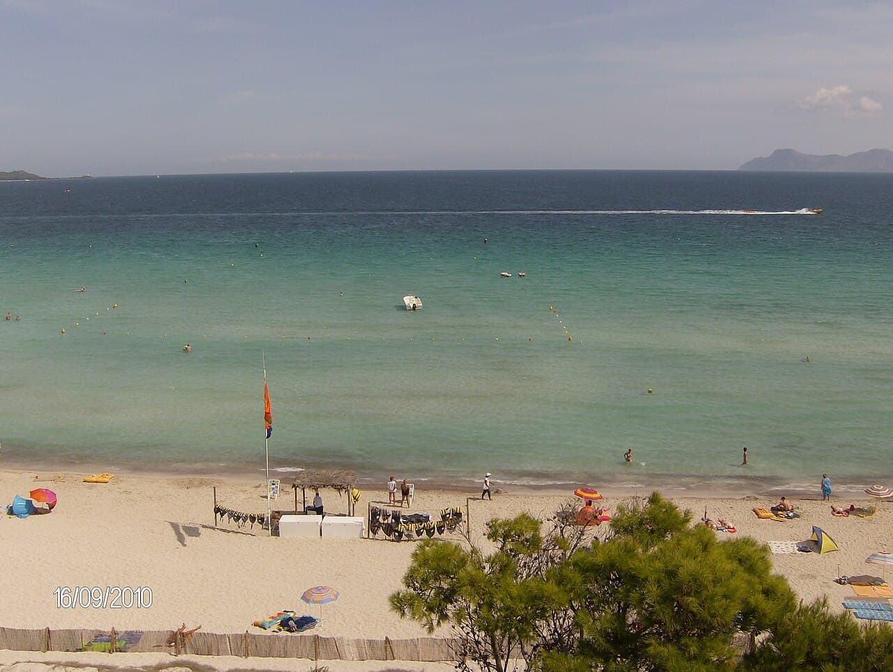 Club familial dans la baie d'Alcúdia, Alcúdia, Espagne